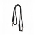 Velkor 6 FT Heavy Duty Dog Leash with 2 Comfortable Padded Handles, Traffic Handle Extra Control, Highly Reflective Threads Leash for Small/Medium/Large Dogs (Black)
